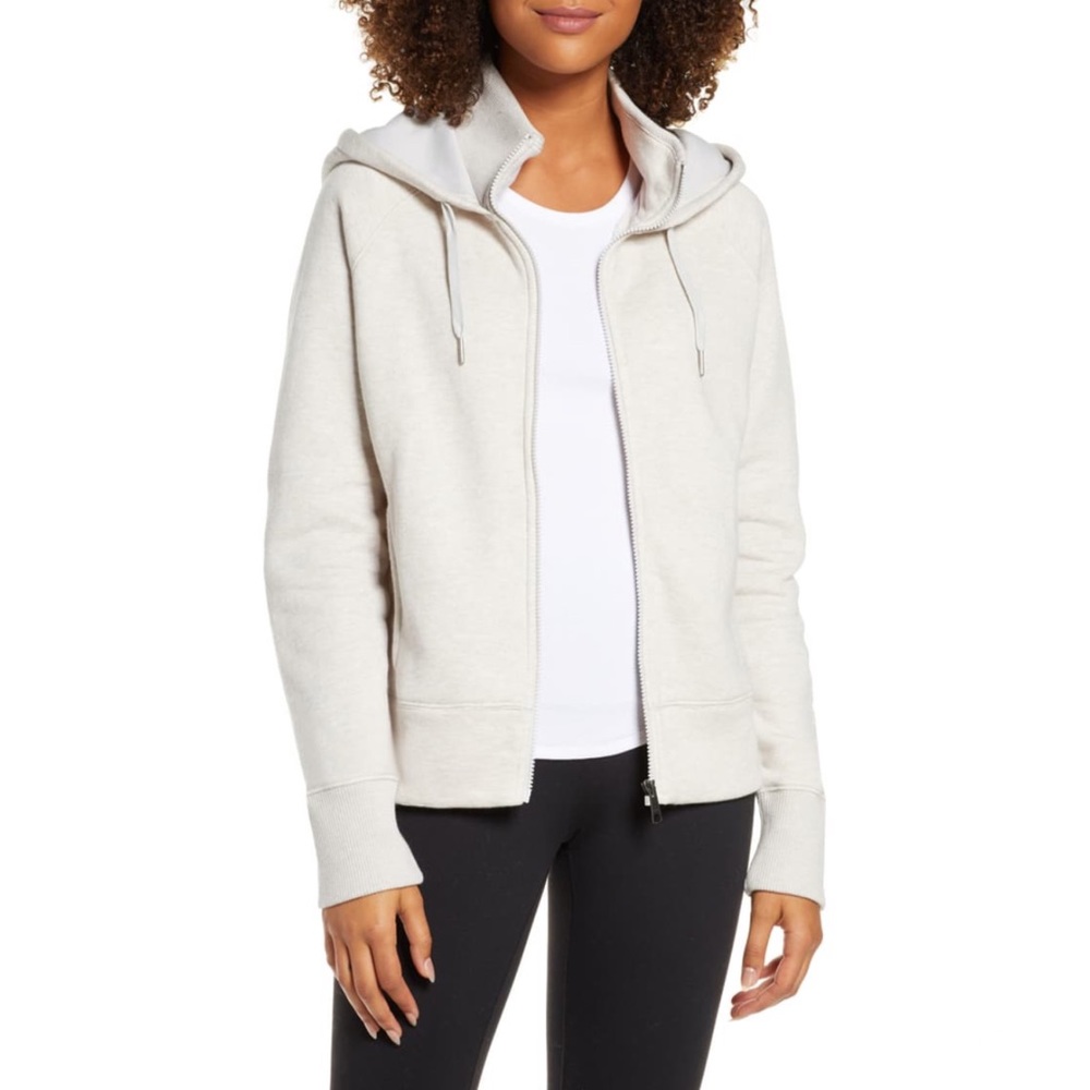 Zella Nola Full Zip Hooded Sweatshirt Size S